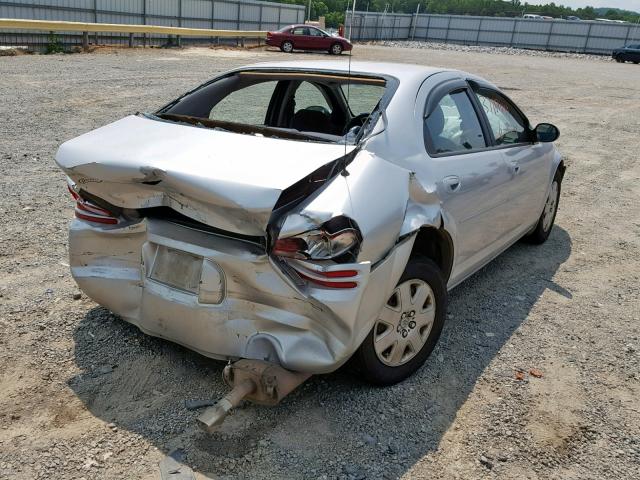 1B3EL36X92N130885 - 2002 DODGE STRATUS SE SILVER photo 4