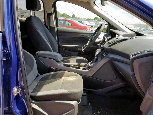 1FMCU0F79DUA21283 - 2013 FORD ESCAPE S BLUE photo 5