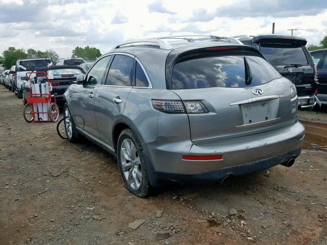 JNRBS08WX7X400340 - 2007 INFINITI FX45 GRAY photo 3