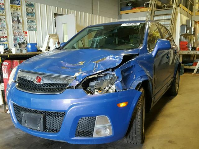 3GSDL93748S533256 - 2008 SATURN VUE REDLIN BLUE photo 2