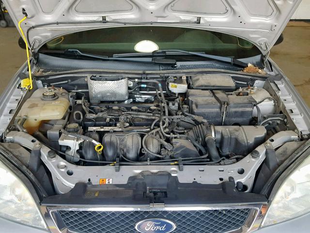 1FAFP37NX7W110348 - 2007 FORD FOCUS ZX5 SILVER photo 7