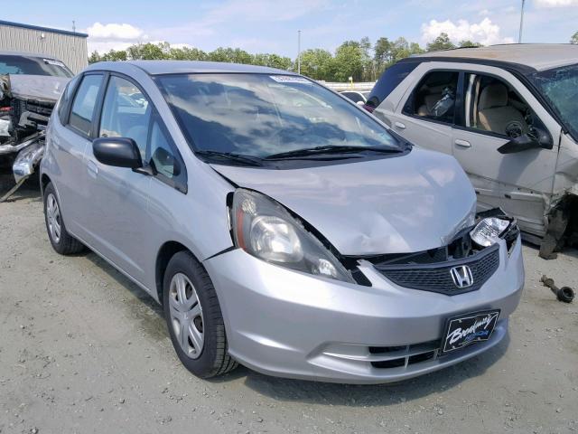 JHMGE8H32BC028539 - 2011 HONDA FIT SILVER photo 1