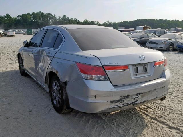 1HGCP2F44CA066811 - 2012 HONDA ACCORD LXP SILVER photo 3