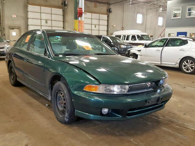 4A3AA46G11E107833 - 2001 MITSUBISHI GALANT ES GREEN photo 1