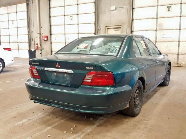 4A3AA46G11E107833 - 2001 MITSUBISHI GALANT ES GREEN photo 3