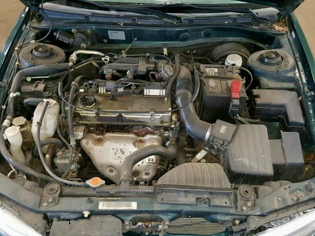 4A3AA46G11E107833 - 2001 MITSUBISHI GALANT ES GREEN photo 7