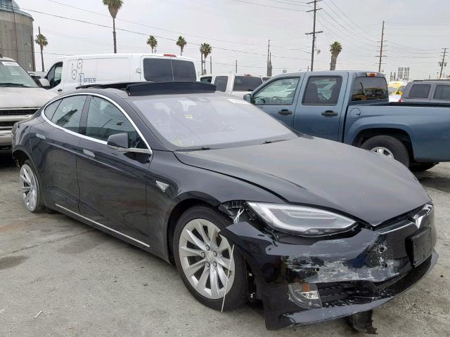 5YJSA1E19GF162234 - 2016 TESLA MODEL S BLACK photo 1