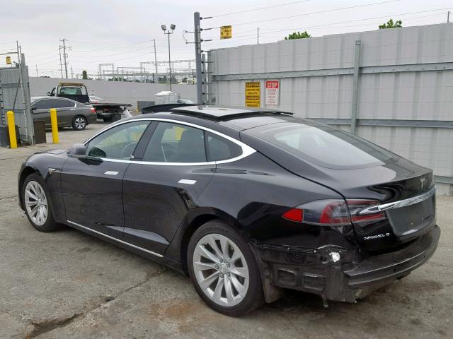 5YJSA1E19GF162234 - 2016 TESLA MODEL S BLACK photo 3