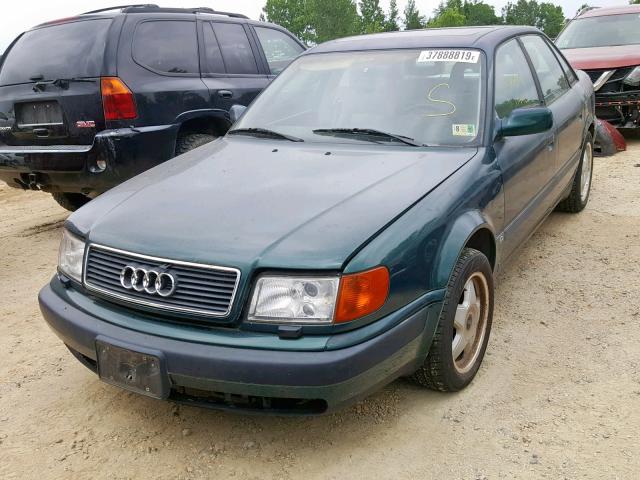 WAUHR84A3PN036012 - 1993 AUDI S4 2.7 QUA GREEN photo 2