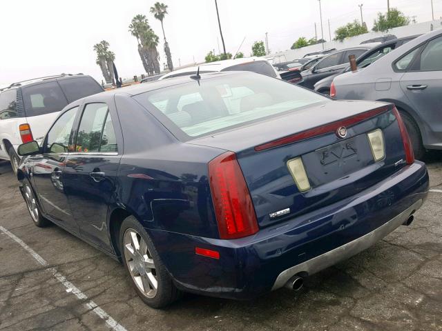 1G6DC67A960211509 - 2006 CADILLAC STS BLUE photo 3