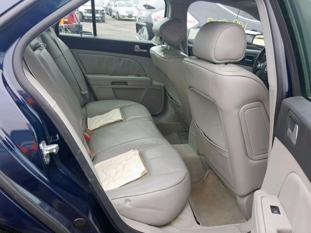 1G6DC67A960211509 - 2006 CADILLAC STS BLUE photo 6