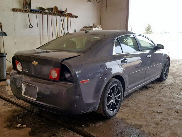 1G1ZC5E18BF237695 - 2011 CHEVROLET MALIBU 1LT 灰色 照片 4