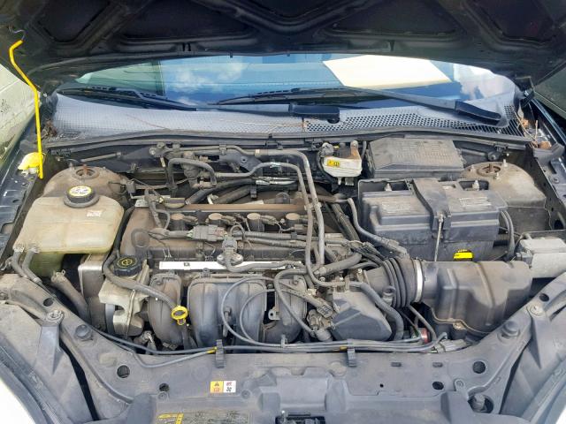 1FAFP34N46W181693 - 2006 FORD FOCUS ZX4 BLACK photo 7