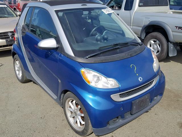 WMEEK31X49K270400 - 2009 SMART FORTWO PAS 蓝色 照片 1