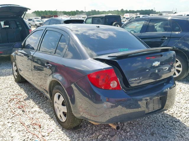 1G1AL58F987138200 - 2008 CHEVROLET COBALT LT GRAY photo 3