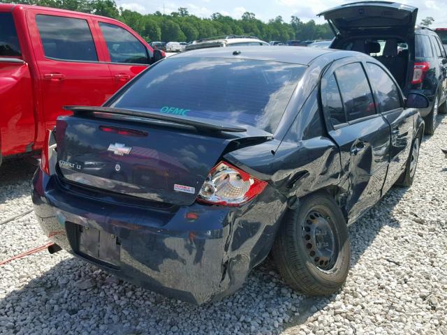 1G1AL58F987138200 - 2008 CHEVROLET COBALT LT GRAY photo 4