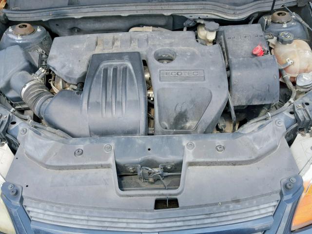 1G1AL58F987138200 - 2008 CHEVROLET COBALT LT GRAY photo 7