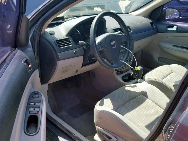 1G1AL58F987138200 - 2008 CHEVROLET COBALT LT GRAY photo 9