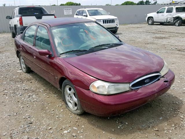 1FAFP6531XK178984 - 1999 FORD CONTOUR LX MAROON photo 1