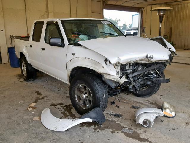 1N6ED27T24C469694 - 2004 NISSAN FRONTIER C WHITE photo 1