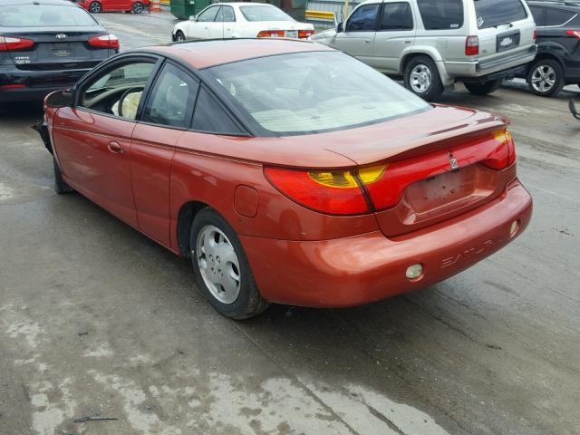 1G8ZY14732Z181956 - 2002 SATURN SC2 ORANGE photo 3