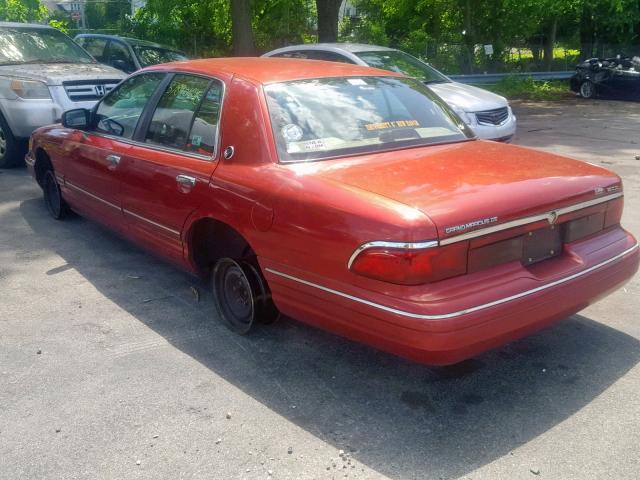 2MELM7469TX606376 - 1996 MERCURY GRAND MARQ RED photo 3