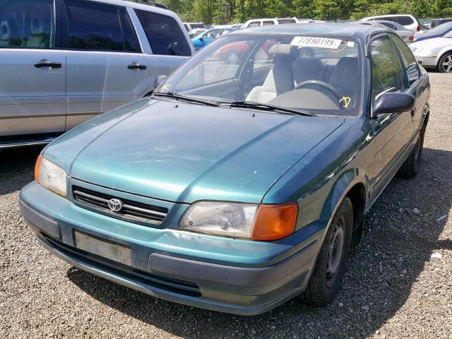 JT2EL56D4S0104653 - 1995 TOYOTA TERCEL DX GREEN photo 2