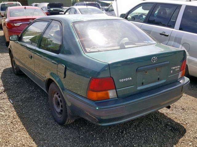 JT2EL56D4S0104653 - 1995 TOYOTA TERCEL DX GREEN photo 3