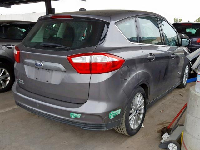 1FADP5CU8EL518250 - 2014 FORD C-MAX PREM GRAY photo 4