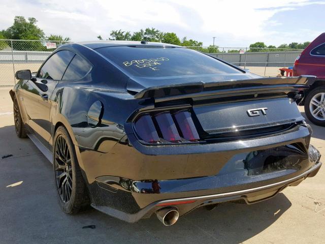 1FA6P8CF0F5412361 - 2015 FORD MUSTANG GT BLACK photo 3