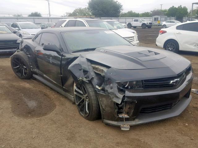 2G1FZ1EP4D9800297 - 2013 CHEVROLET CAMARO ZL1 黑色 照片 1