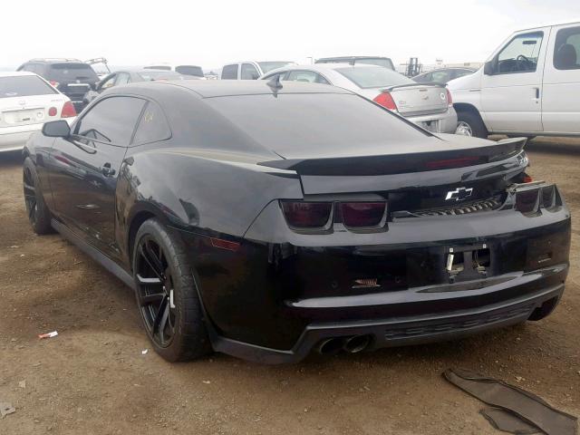 2G1FZ1EP4D9800297 - 2013 CHEVROLET CAMARO ZL1 黑色 照片 3