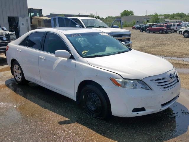 JTNBE46K573062041 - 2007 TOYOTA CAMRY NEW WHITE photo 1