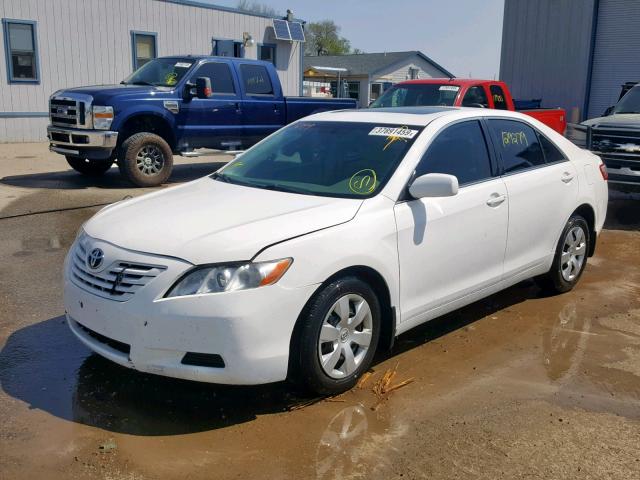 JTNBE46K573062041 - 2007 TOYOTA CAMRY NEW WHITE photo 2
