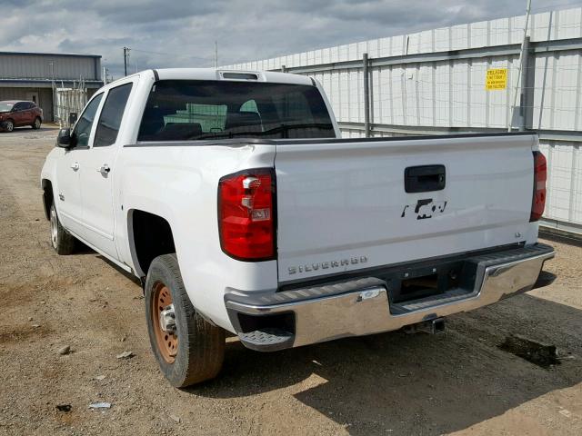 3GCPCREC5JG377191 - 2018 CHEVROLET SILVERADO WHITE photo 3