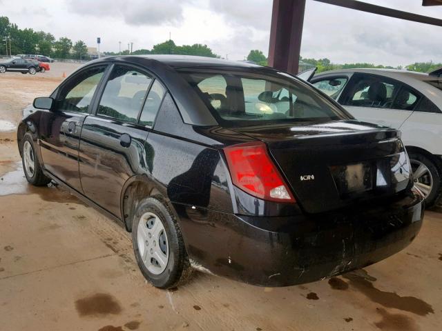 1G8AG52F33Z193530 - 2003 SATURN ION LEVEL BLACK photo 3