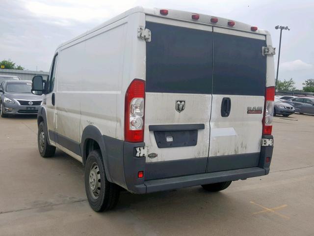 3C6TRVNG1HE524936 - 2017 RAM PROMASTER WHITE photo 3