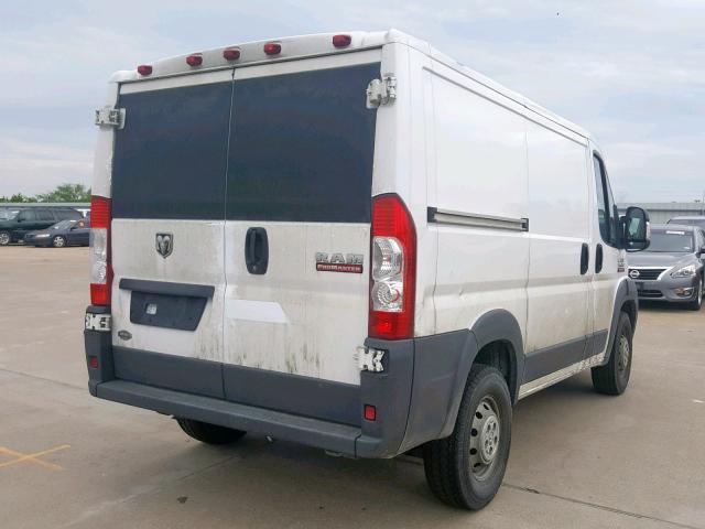 3C6TRVNG1HE524936 - 2017 RAM PROMASTER WHITE photo 4