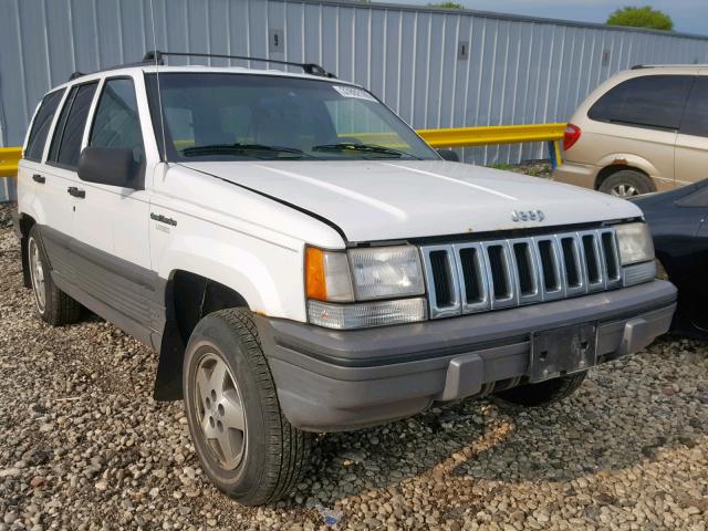 1J4GZ58S8SC776458 - 1995 JEEP GRAND CHER WHITE photo 1