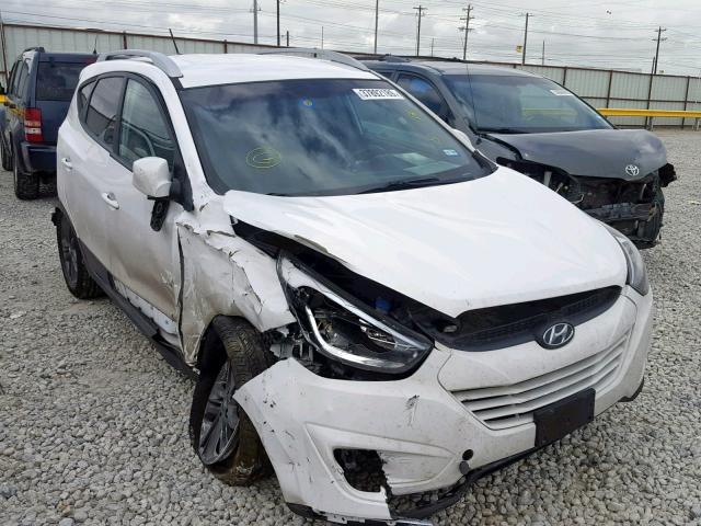 KM8JU3AG6FU074168 - 2015 HYUNDAI TUCSON LIM WHITE photo 1