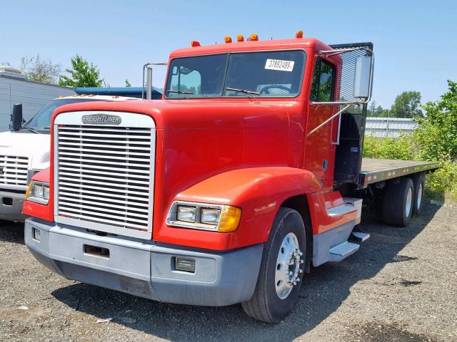 1FUWDCYA1SP764214 - 1995 FREIGHTLINER CONVENTION RED photo 2