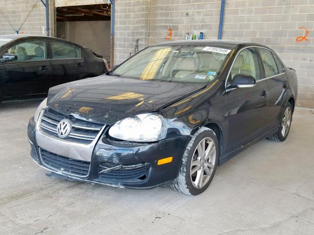 3VWST71K96M845358 - 2006 VOLKSWAGEN JETTA TDI BLACK photo 2