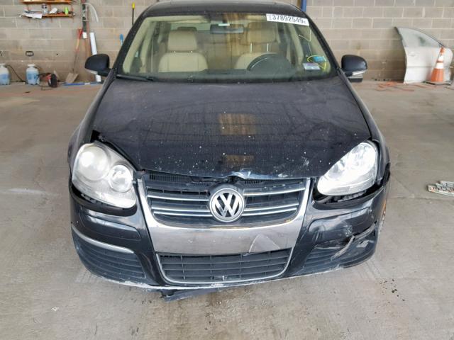 3VWST71K96M845358 - 2006 VOLKSWAGEN JETTA TDI BLACK photo 7