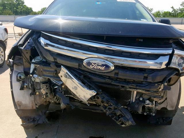 2FMDK3JC3DBC92278 - 2013 FORD EDGE SEL BLACK photo 9