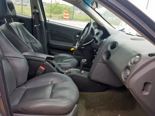 2G2WS522741370974 - 2004 PONTIAC GRAND PRIX SILVER photo 5