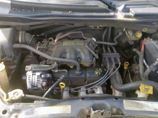 2D4RN4DE3AR263518 - 2010 DODGE GRAND CARA YELLOW photo 7