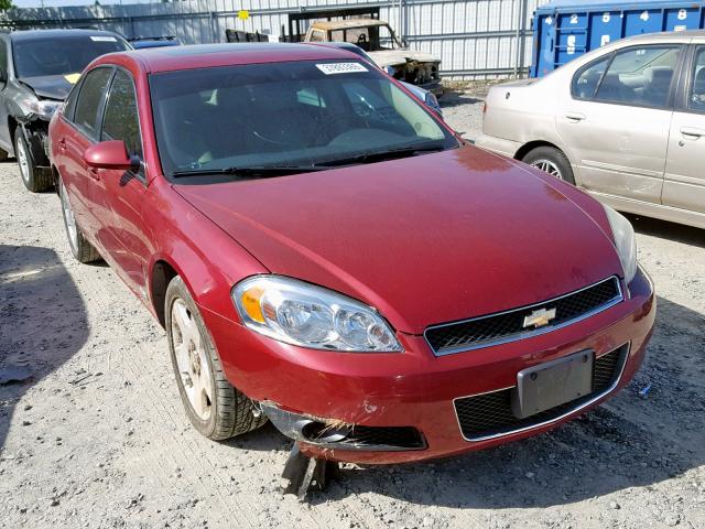 2G1WD58C369253587 - 2006 CHEVROLET IMPALA SUP მუქწითელი ფოტო 1