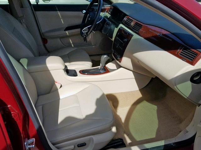 2G1WD58C369253587 - 2006 CHEVROLET IMPALA SUP მუქწითელი ფოტო 5