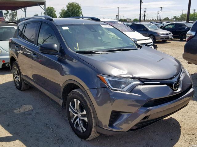 JTMZFREV5JJ744543 - 2018 TOYOTA RAV4 LE GRAY photo 1