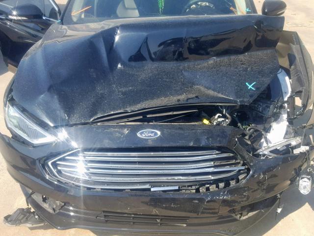 3FA6P0K97JR174642 - 2018 FORD FUSION TIT BLACK photo 7